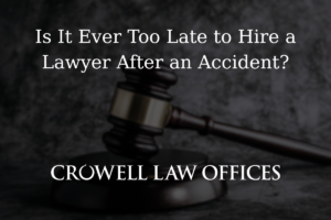 Sacramento Pedestrian Accident Lawyers 5 CRO10 25 Is It Ever Too Late to Hire a Lawyer After an Accident